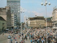Trg Republike (današnji Trg bana Jelačića) 1987. godina.jpg